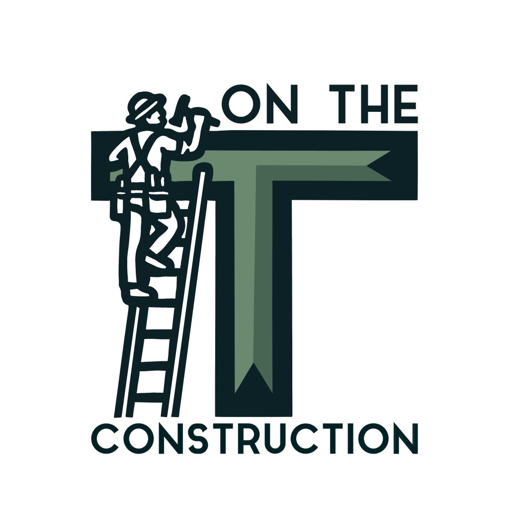 logo with words and background